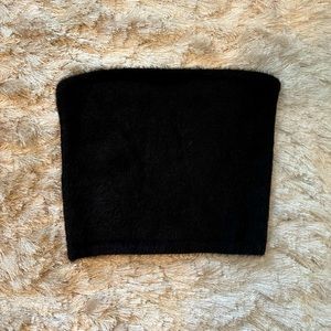 Fuzzy tube top